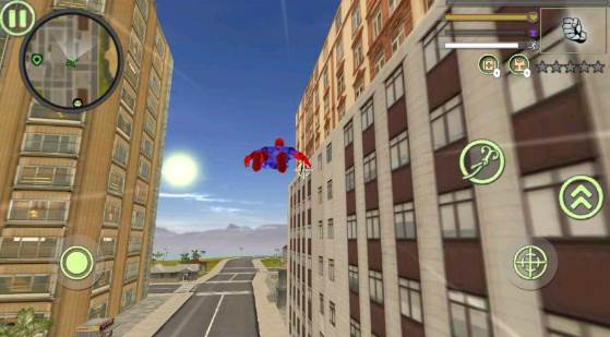 spider stickman(超级绳索英雄世界街黑帮)截图
