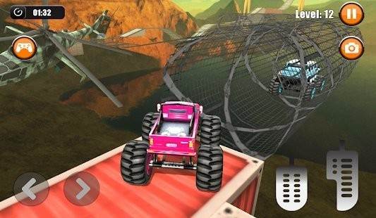 Ultimate Monster Truck: 3D Stunt Racing Simulator(终极怪物卡车3D特技赛车)截图