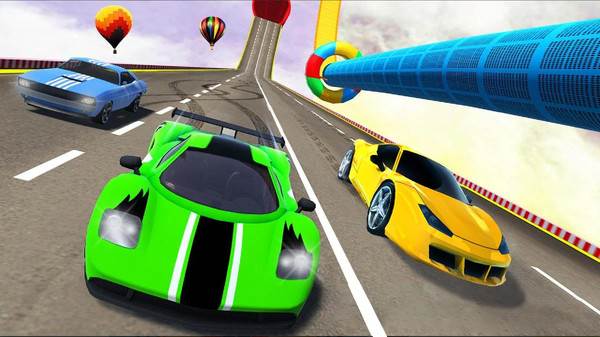 Impossible GT Car Racing Stunts 2019(危险的赛道)截图