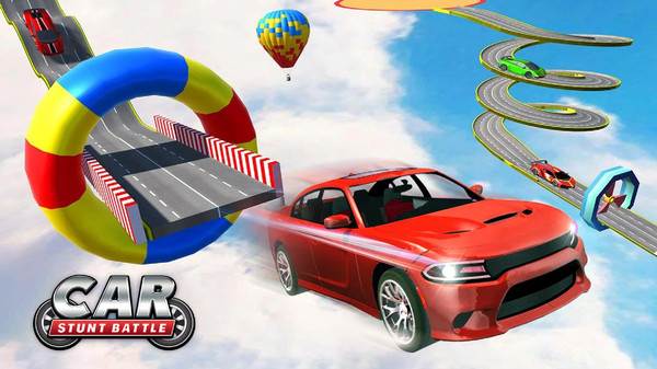 Impossible GT Car Racing Stunts 2019(危险的赛道)截图