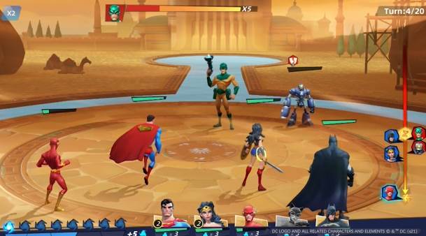 DC Worlds Collide(DC英雄放置联盟)截图