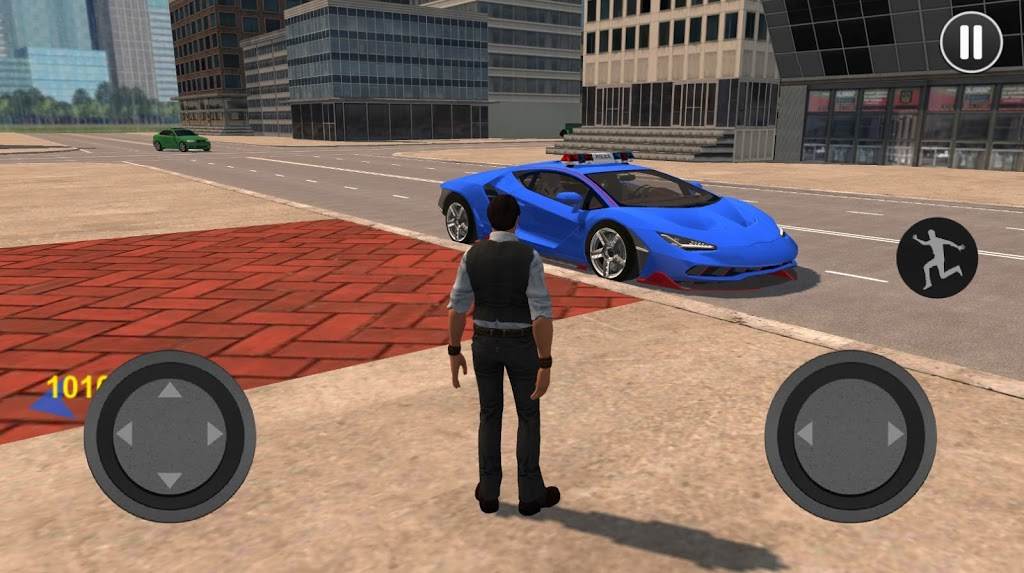 Police Car Shooting Games, Car Modifying Games(驾驶警车射击)截图