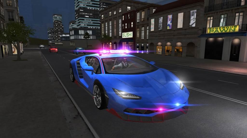 Police Car Shooting Games, Car Modifying Games(驾驶警车射击)截图