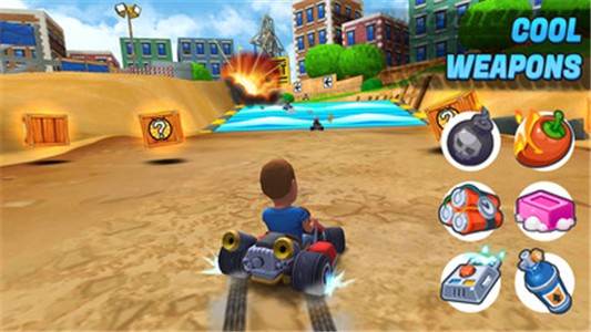 Boom Karts(爆炸卡丁车)截图