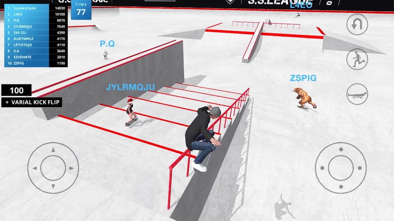 SkateSpace(滑板空间游戏)截图
