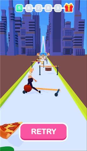 跨栏小姐姐截图