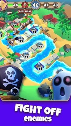 Pirate Merge TD(海盗合并TD)截图