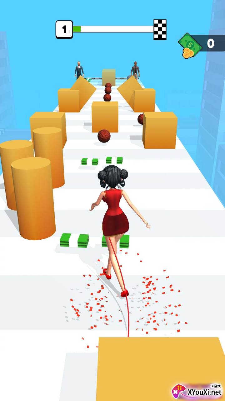 小姐姐衣服开线了截图