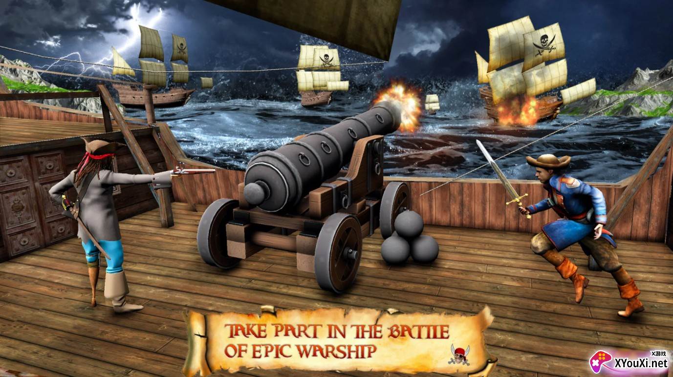 Pirate Treasure Transport(加勒比战舰之战海盗宝藏)截图
