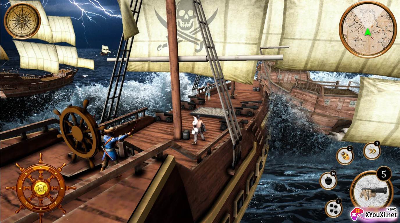 Pirate Treasure Transport(加勒比战舰之战海盗宝藏)截图