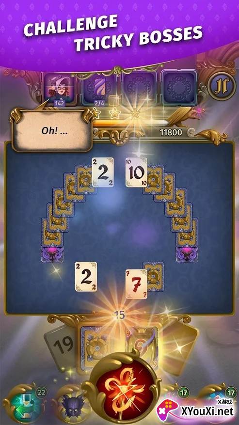 Solitaire Enchanted Deck(纸牌魔法套牌)截图