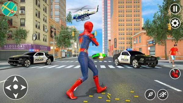 Miami Super Rope Hero 2021(开放世界绳索英雄2021)截图