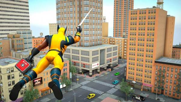 Miami Super Rope Hero 2021(开放世界绳索英雄2021)截图
