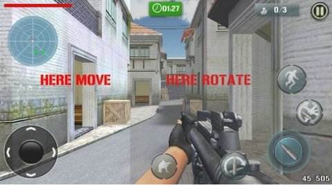 Sniper Shooter 3D Game : FPS Offline Shooting Game(英雄疯狂狙击)截图