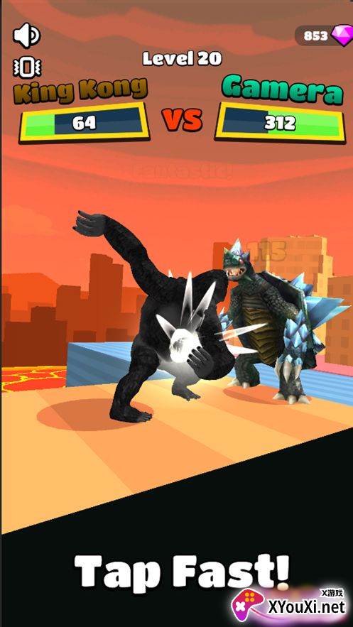 怪物向前冲截图