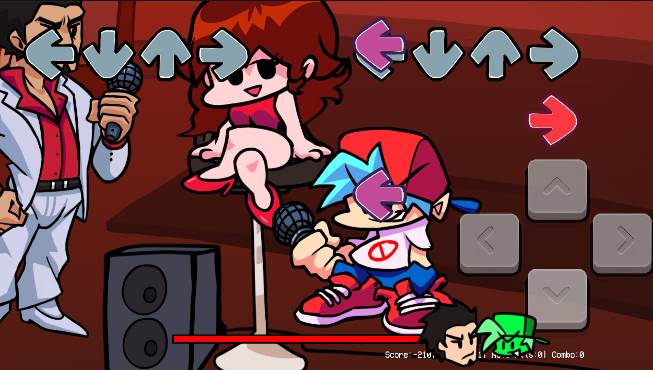 Friday Night FunkinVsKiryu(桐生一马)截图