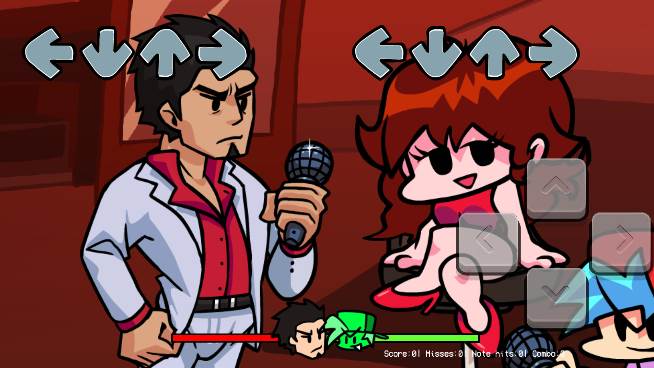 Friday Night FunkinVsKiryu(桐生一马)截图