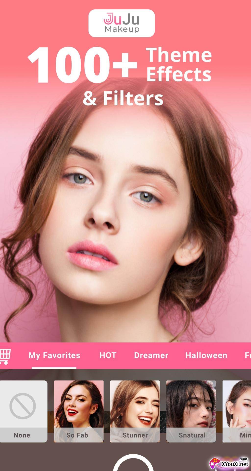 JuJu Beauty Makeup(JuJu美颜相机)截图