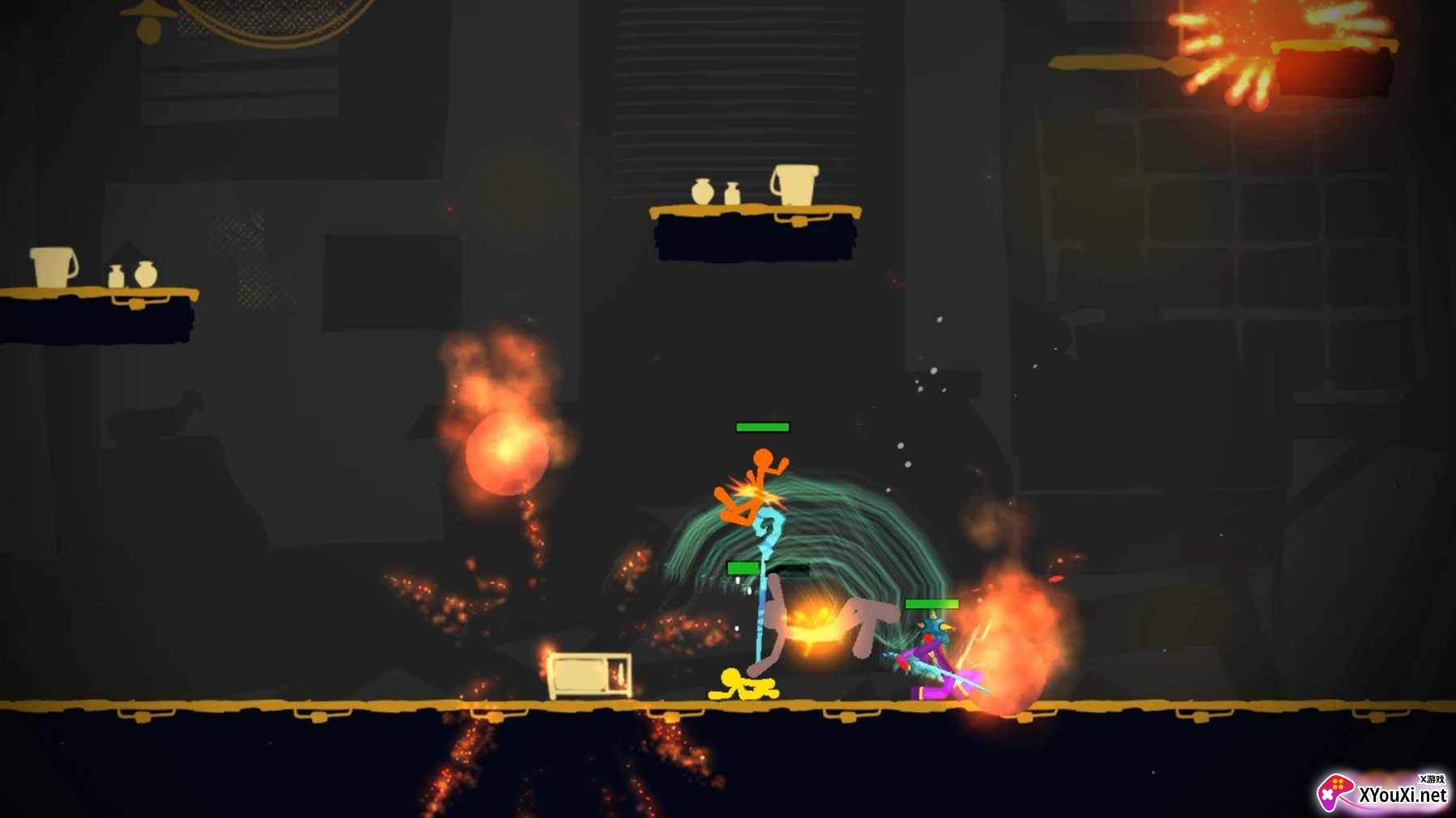 Stickman Exile Hero火柴人流放英雄(作弊菜单)截图