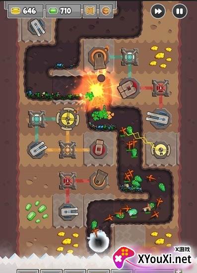 挖掘防卫者截图