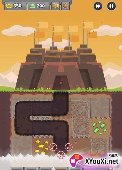 挖掘防卫者截图