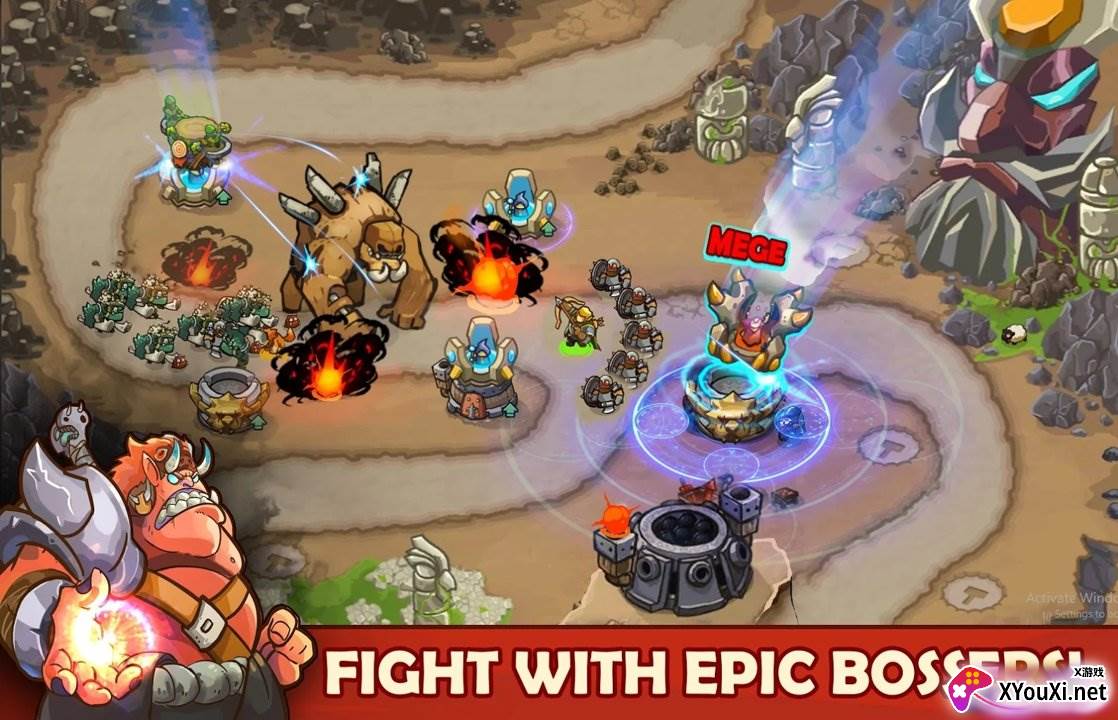 King of Defense: Battle Frontier(塔防战争)截图