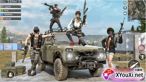 跳伞反恐吃鸡截图