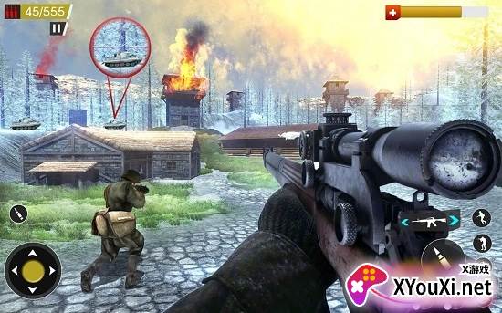 美国世界大战FPS WW2 Winter Survival截图