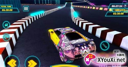 赛博超跑Hyper Car Racing Track截图
