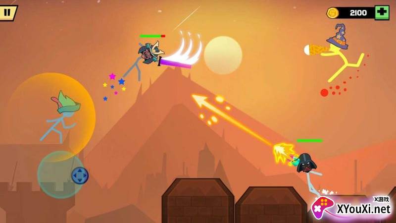 Stickman Fight Battle刺客战斗影子战士截图