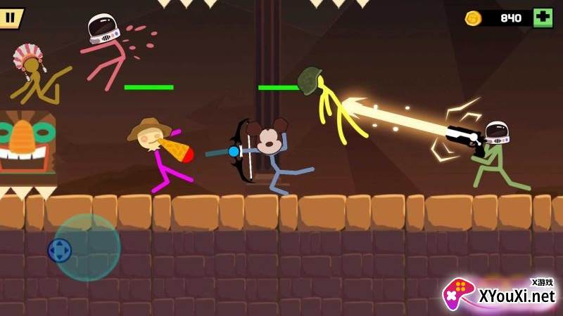 Stickman Fight Battle刺客战斗影子战士截图