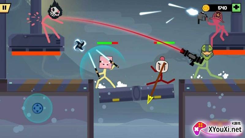 Stickman Fight Battle刺客战斗影子战士截图