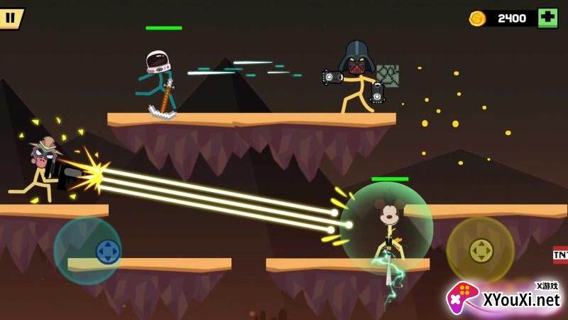 Stickman Fight Battle刺客战斗影子战士截图