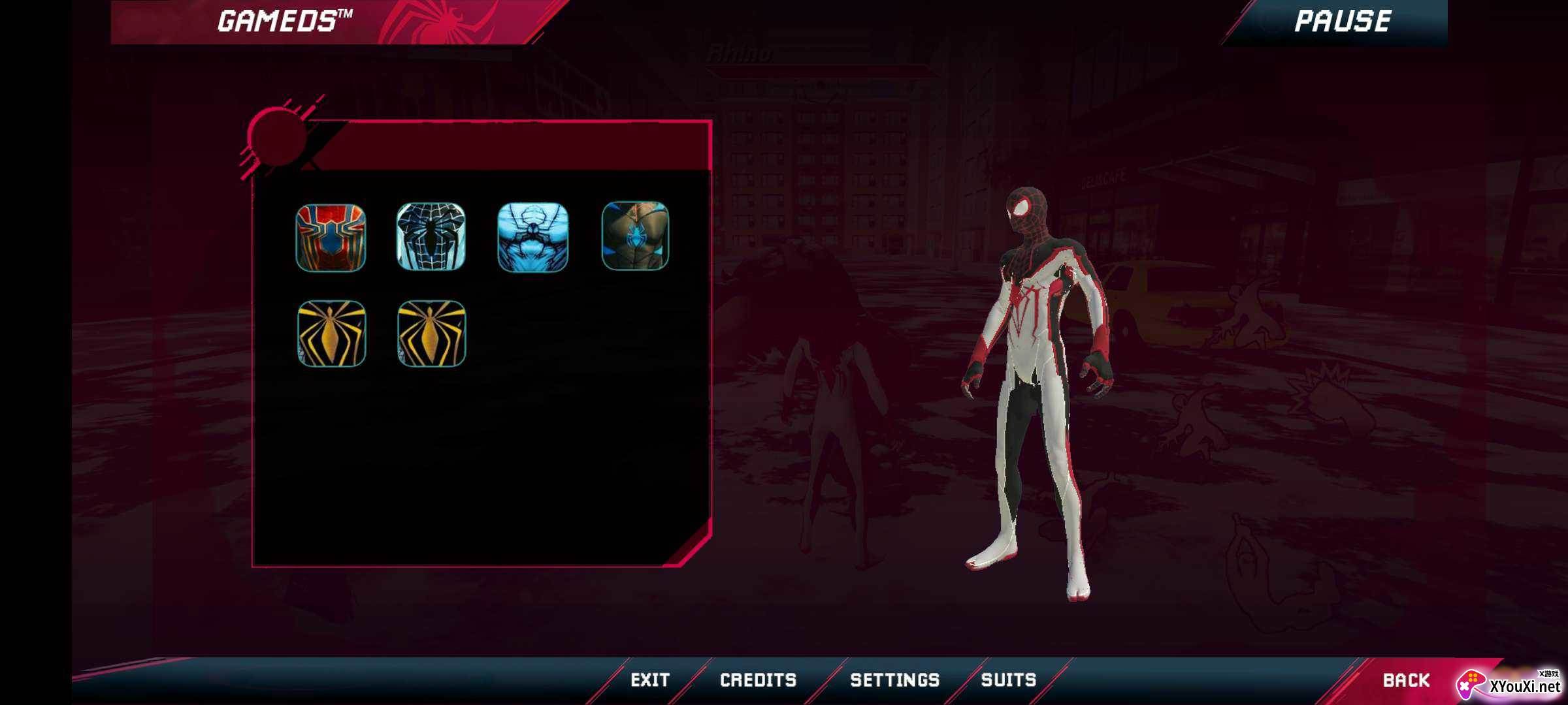 迈尔斯打犀牛游戏(Spiderman Miles Morales Mobile)截图