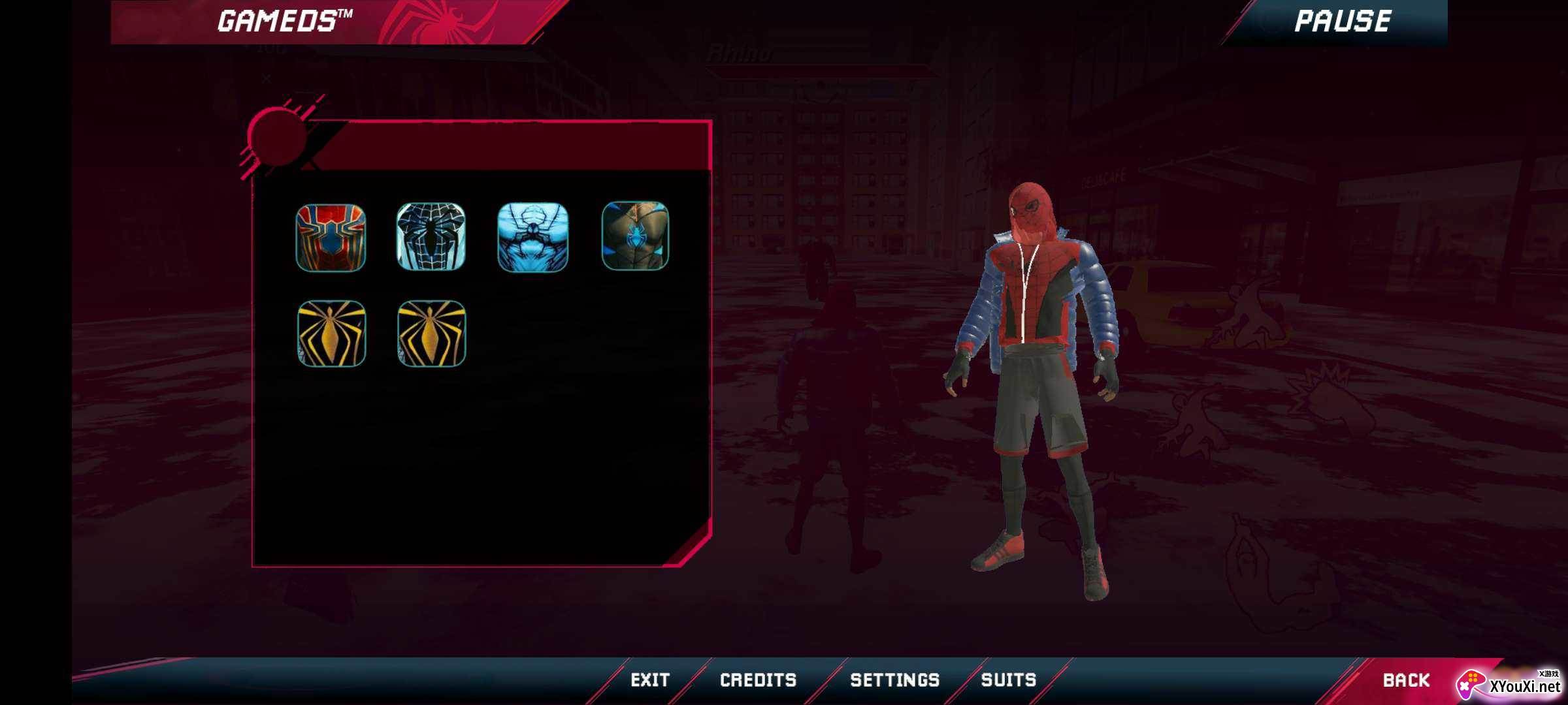 迈尔斯打犀牛游戏(Spiderman Miles Morales Mobile)截图