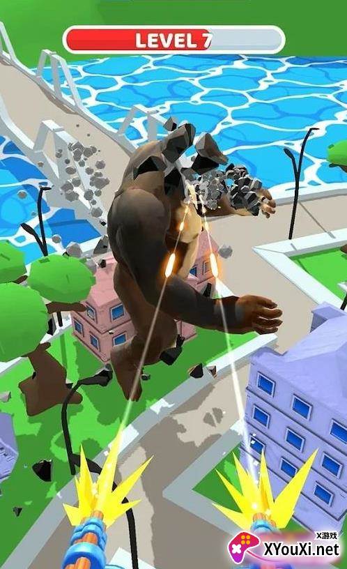 巨兽克星(Giant Attack)游戏截图