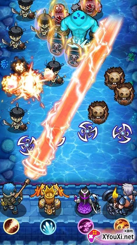 僵尸战争城堡防御手游中文版(Castle Defense War)截图