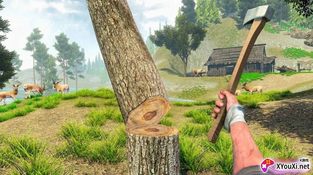 岛屿冒险生存手游(Woodcraft – Survival Island)截图