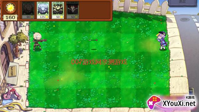甘雨大战七七游戏(PVZ)截图