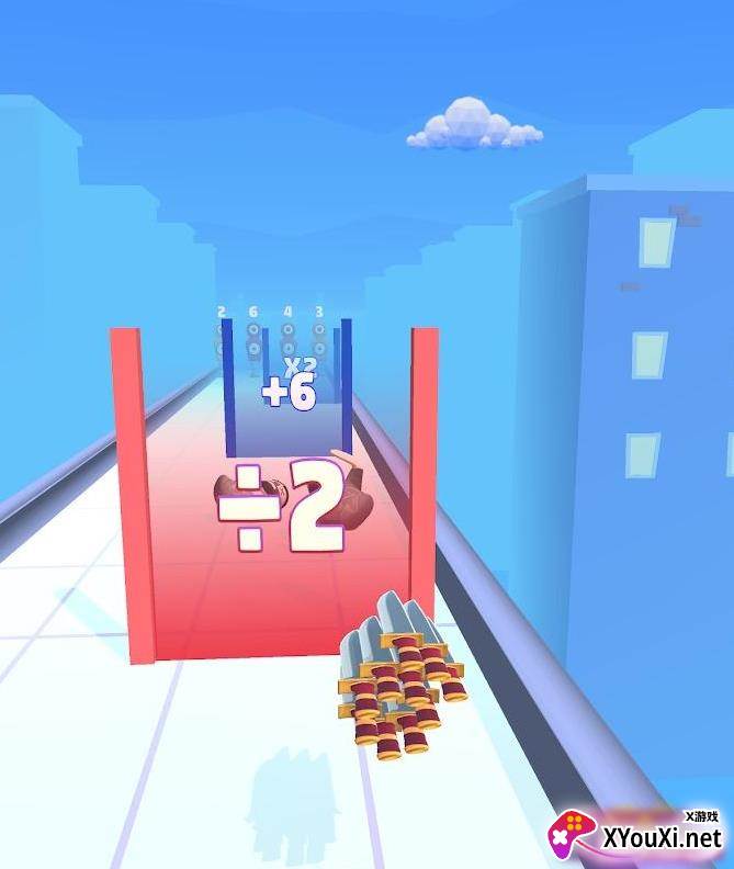 飞刀计数冲游戏(Hit n Slice)截图
