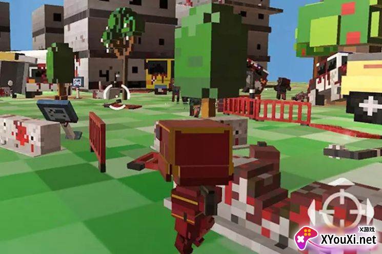 立方体攻击英雄游戏(Cube Strike Hero)截图