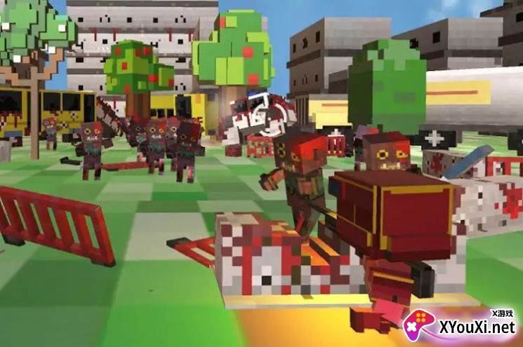 立方体攻击英雄游戏(Cube Strike Hero)截图