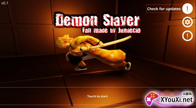 鬼灭之刃模拟器炭治郎版本(Kimetsu no Yaiba Fangame)截图