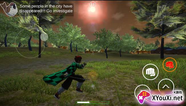 鬼灭之刃模拟器炭治郎版本(Kimetsu no Yaiba Fangame)截图