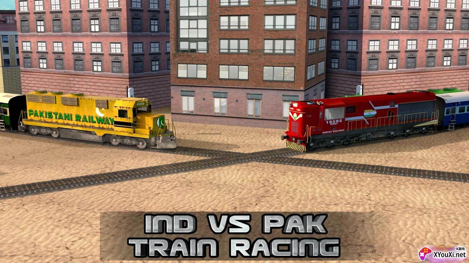 India VS Pakistan Train Racing(印度火车模拟器)截图