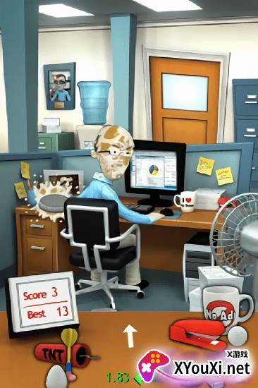 办公室捣蛋鬼无限金币版下载(Office Jerk)截图