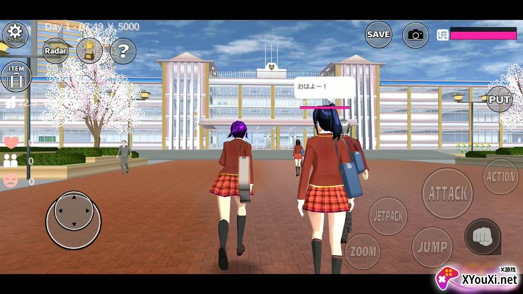 sakuraschoolsimulator英文版下载无广告截图