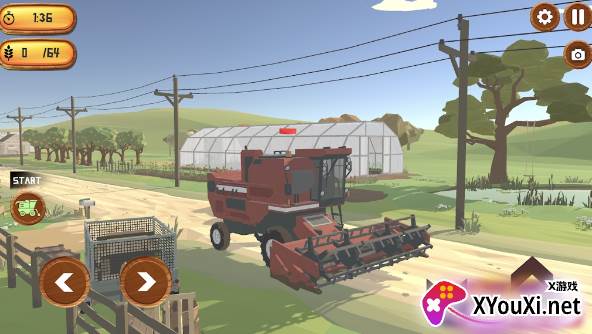 农场收割机器游戏免费下载(Harvester Farm Game)截图
