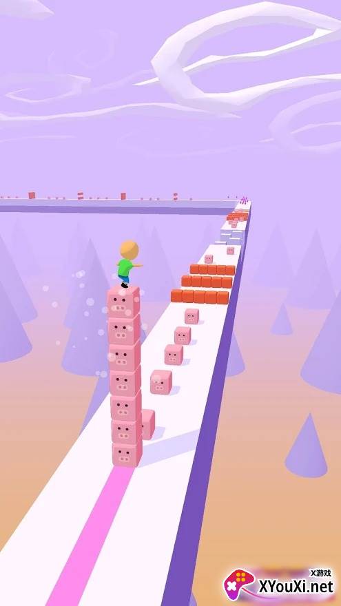 几何碰撞手游最新版下载(Cube Surfer!)截图