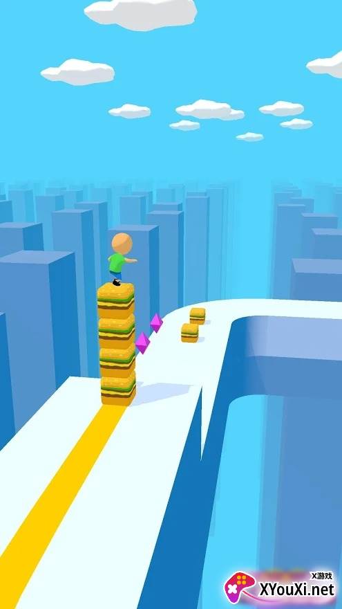 几何碰撞手游最新版下载(Cube Surfer!)截图